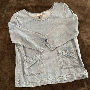 Anthropologie denim top